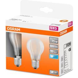 Osram E27 LED Lampe Glühbirne Leuchtmittel Kaltweiß 7.5W [2ER]